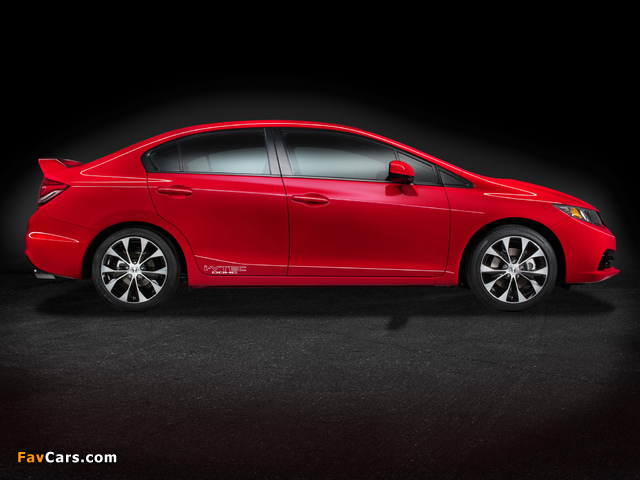 Honda Civic Si Sedan 2013 wallpapers (640 x 480)