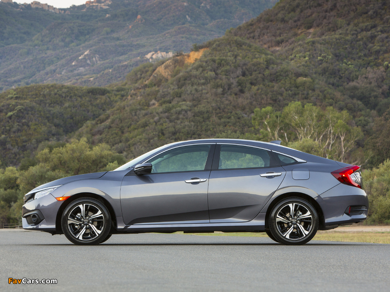 Honda Civic Sedan Touring US-spec 2015 wallpapers (800 x 600)