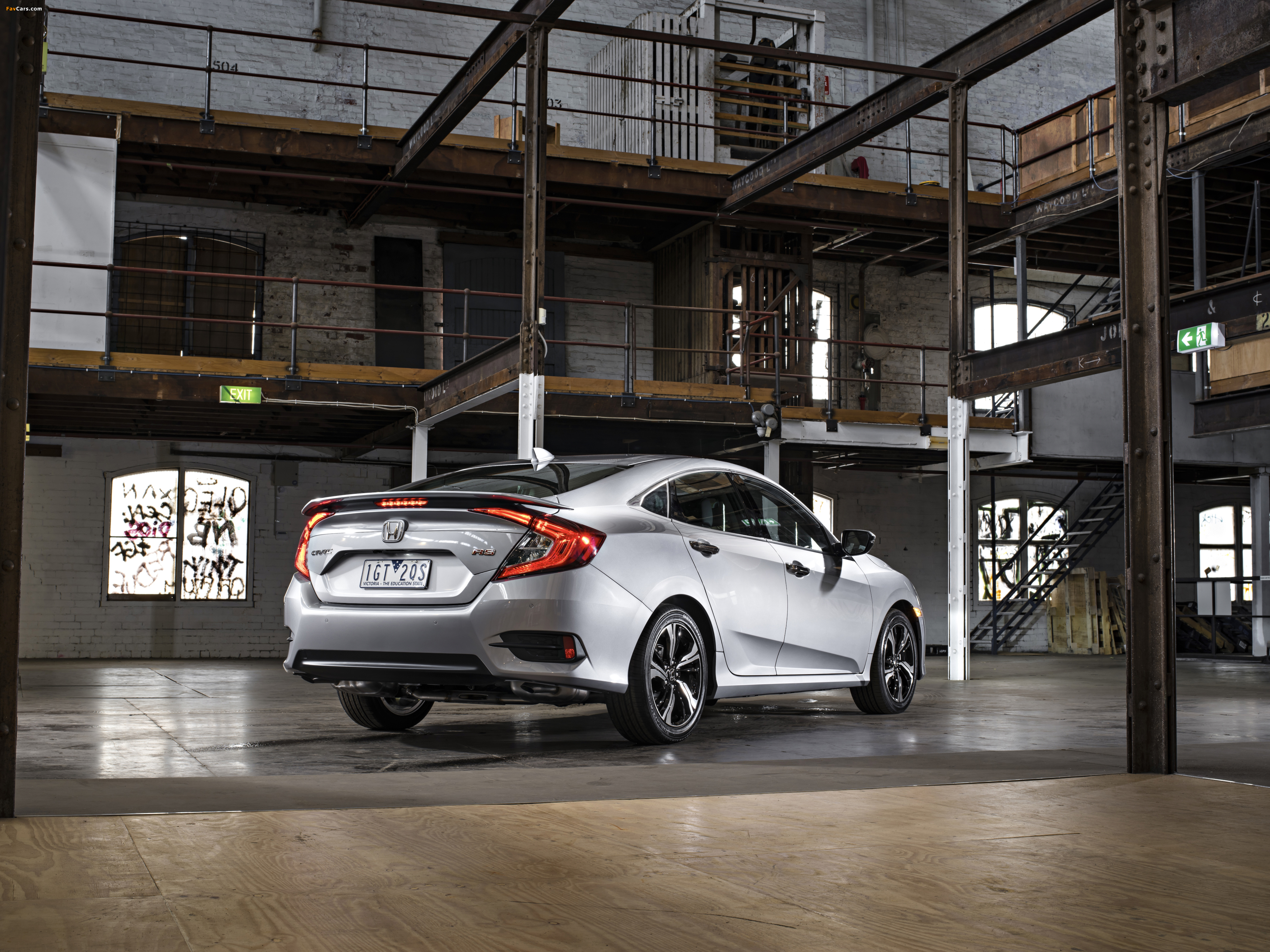 Honda Civic Sedan RS AU-spec 2016 wallpapers (3543 x 2657)