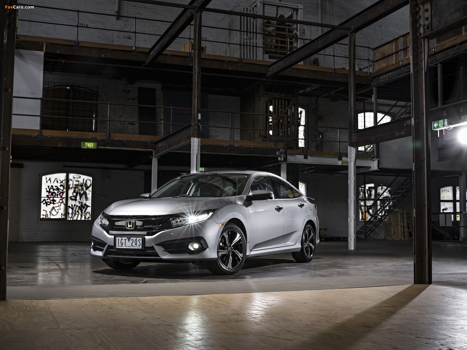 Honda Civic Sedan RS AU-spec 2016 wallpapers (1600 x 1200)