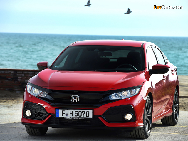 Honda Civic Hatchback (FK) 2017 wallpapers (640 x 480)