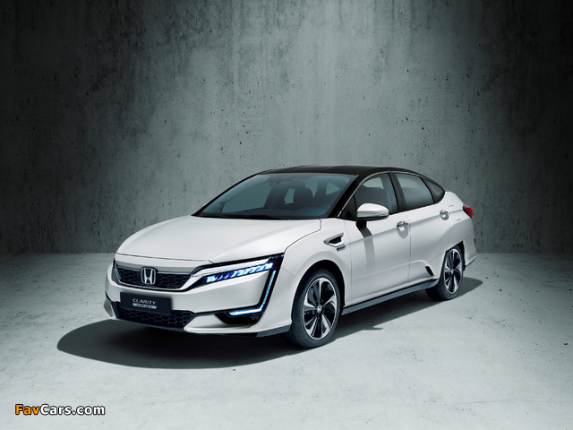 Honda Clarity Fuel Cell 2016 wallpapers (640 x 480)