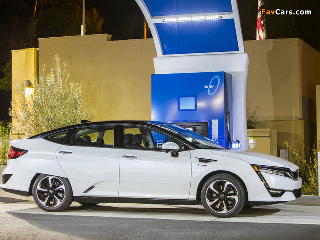 Honda Clarity Fuel Cell US-spec 2016 wallpapers (640 x 480)