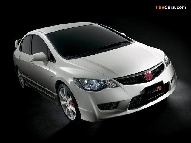 Honda Civic Type-R Sedan Prototype 2007 wallpapers (640 x 480)