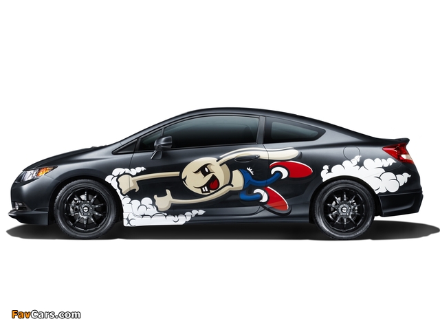 Honda Civic Si Coupe by Blink-182 2011 wallpapers (640 x 480)