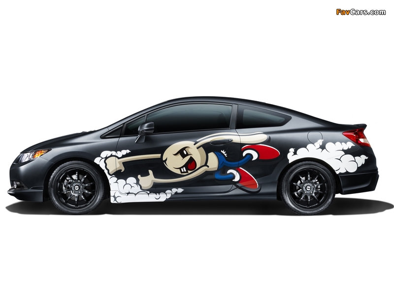 Honda Civic Si Coupe by Blink-182 2011 wallpapers (800 x 600)