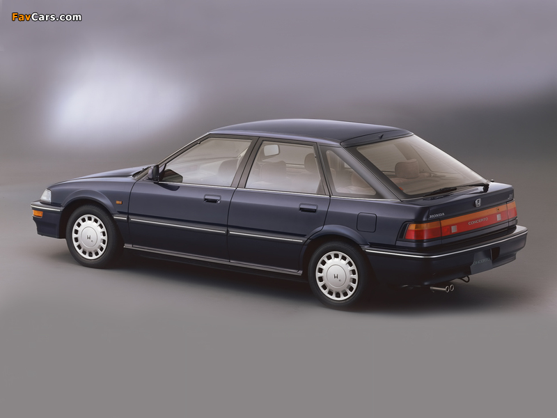 Honda Concerto JX-i 5-door (MA) 1988–92 photos (800 x 600)