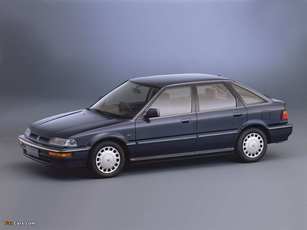 Honda Concerto JX-i 5-door (MA) 1988–92 pictures (1024 x 768)