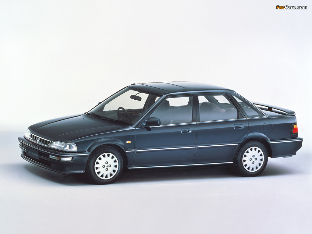 Honda Concerto JZ-i Sedan (MA) 1989–92 images (1024 x 768)