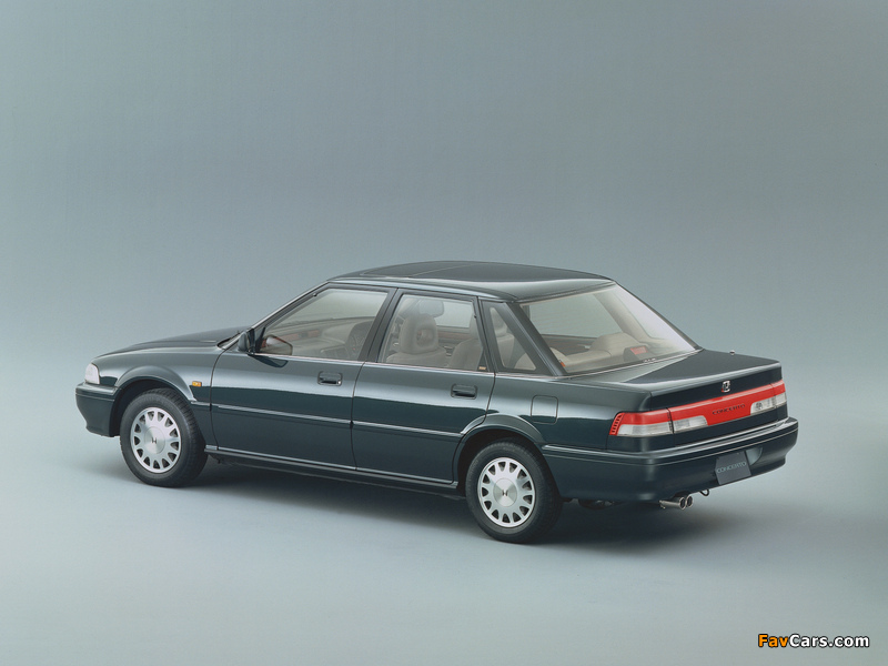 Photos of Honda Concerto Exclusive Sedan (MA) 1991–92 (800 x 600)