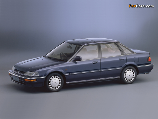 Pictures of Honda Concerto JX-i Sedan (MA) 1988–92 (640 x 480)