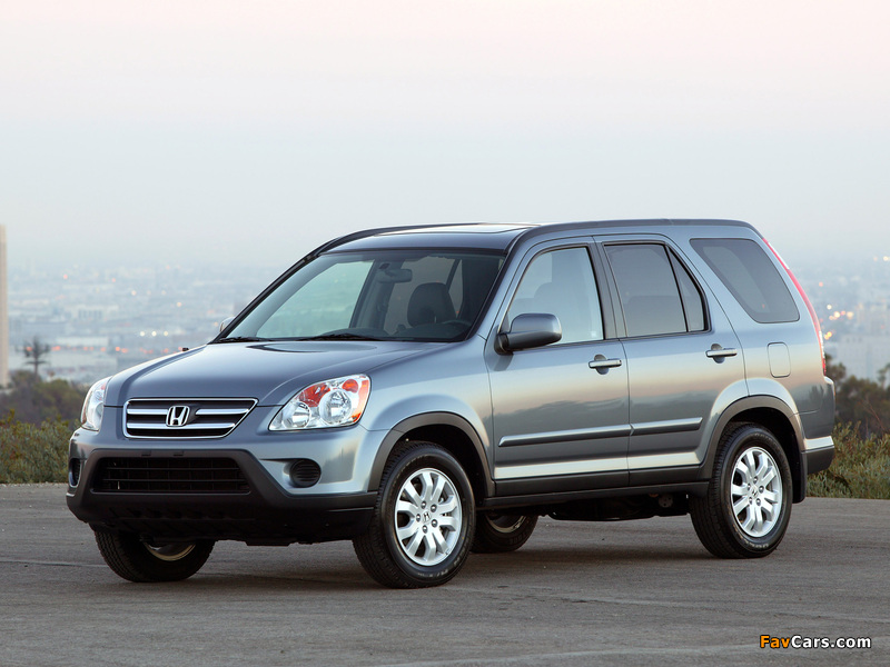 Honda CR-V US-spec (RD5) 2001–07 wallpapers (800 x 600)