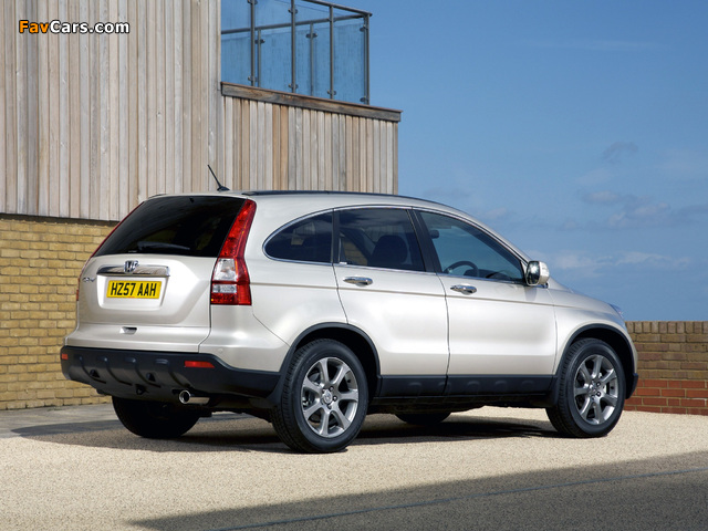 Honda CR-V UK-spec (RE) 2006–09 images (640 x 480)