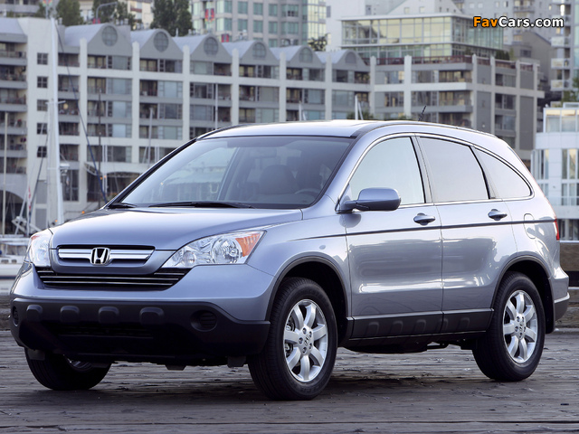 Honda CR-V US-spec (RE) 2006–09 photos (640 x 480)