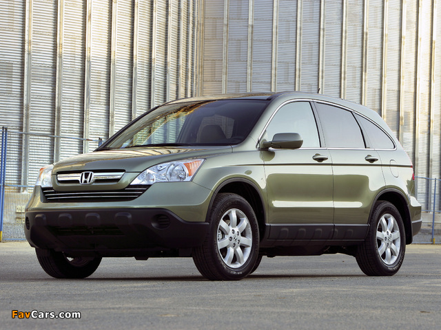 Honda CR-V US-spec (RE) 2006–09 photos (640 x 480)