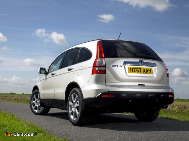 Honda CR-V UK-spec (RE) 2006–09 photos (640 x 480)