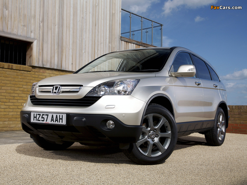 Honda CR-V UK-spec (RE) 2006–09 photos (800 x 600)