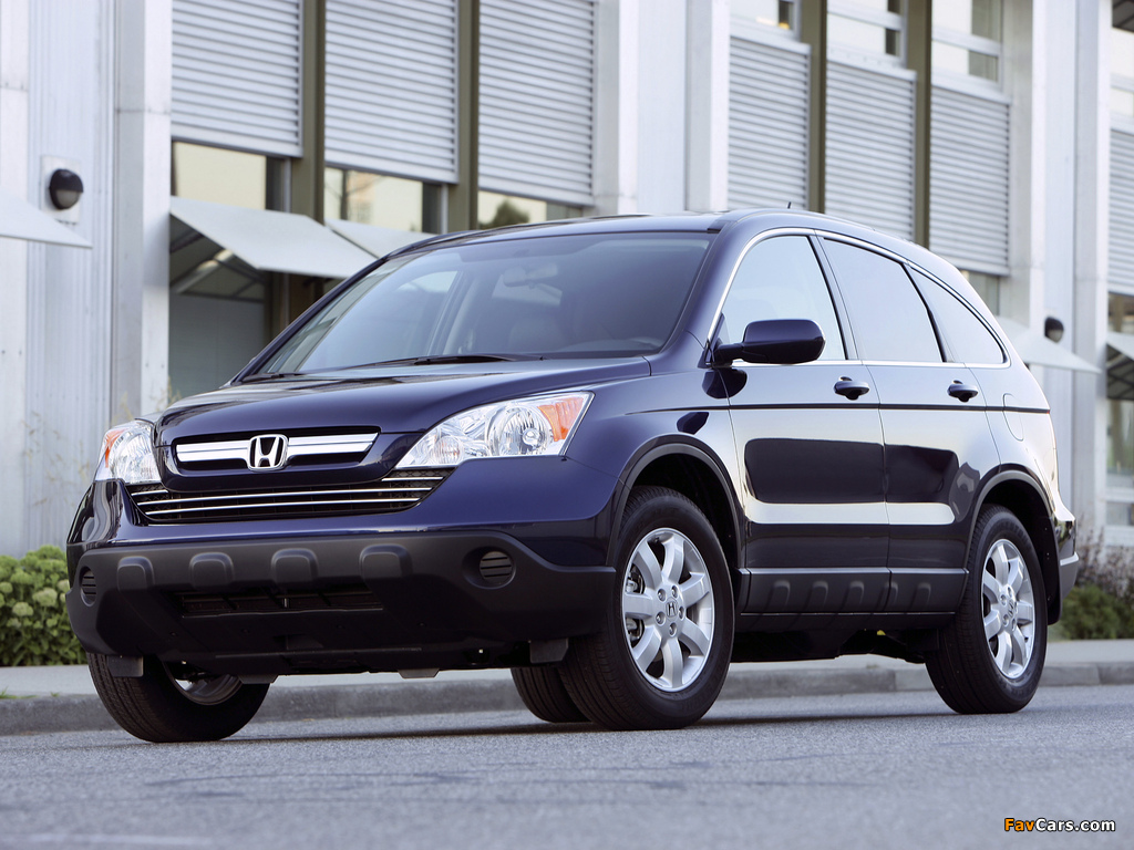 Honda CR-V US-spec (RE) 2006–09 photos (1024 x 768)