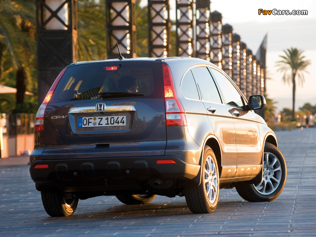 Honda CR-V (RE) 2006–09 pictures (640 x 480)