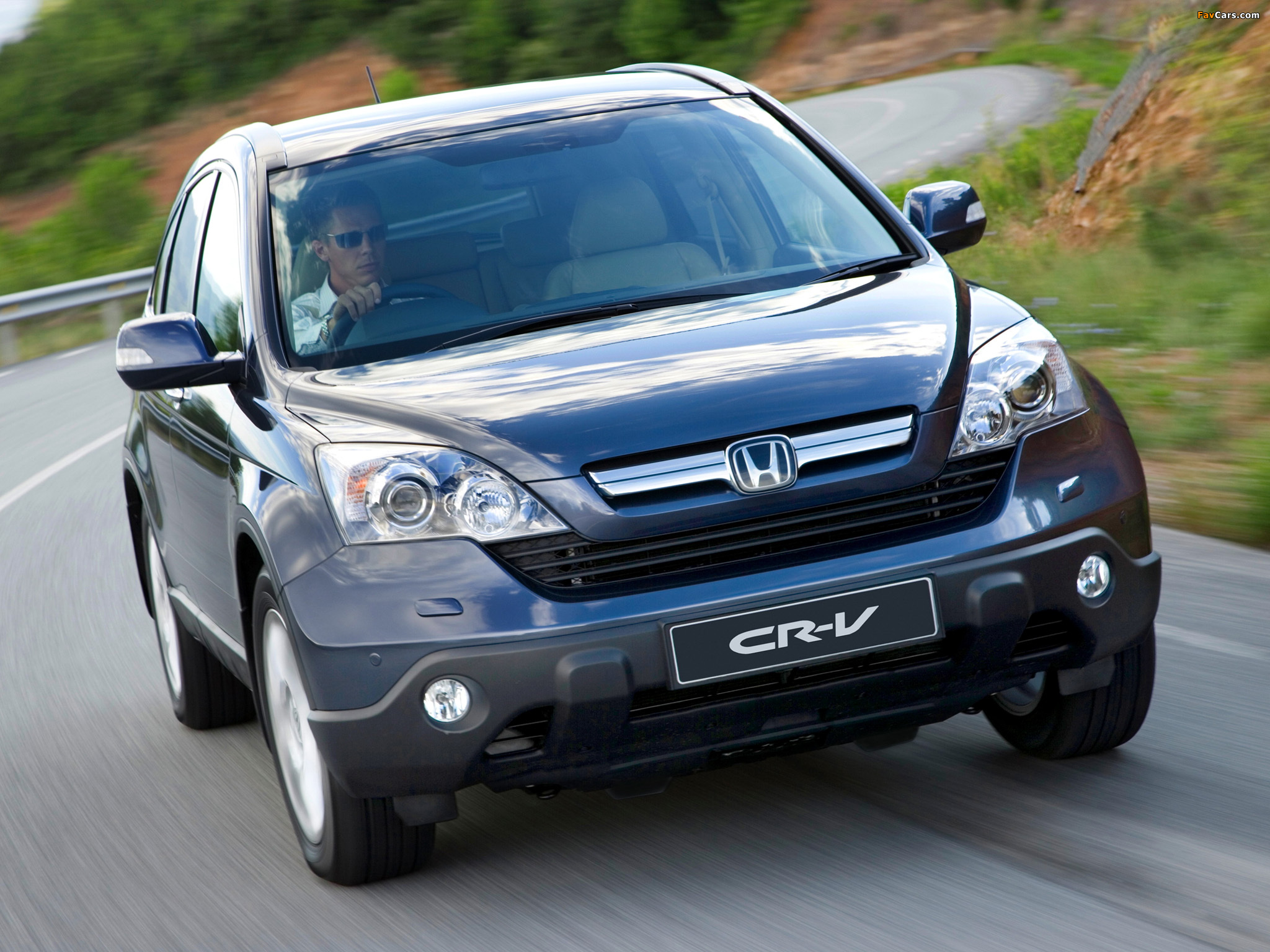 Honda CR-V UK-spec (RE) 2006–09 pictures (2048 x 1536)