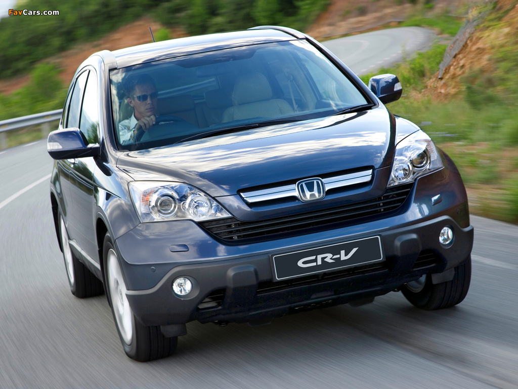 Honda CR-V UK-spec (RE) 2006–09 pictures (1024 x 768)