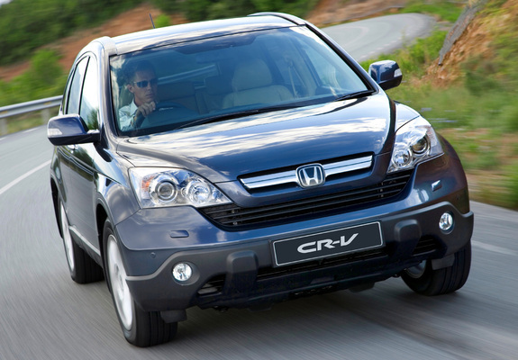 Honda CR-V UK-spec (RE) 2006–09 pictures