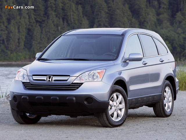 Honda CR-V US-spec (RE) 2006–09 pictures (640 x 480)