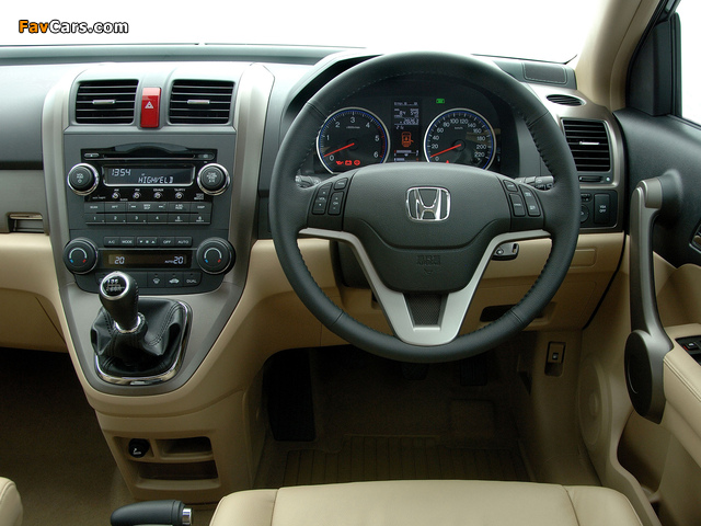 Honda CR-V ZA-spec (RE) 2006–09 pictures (640 x 480)