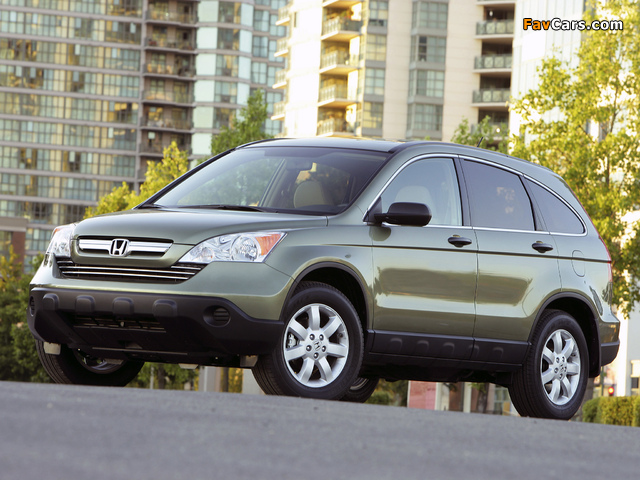 Honda CR-V US-spec (RE) 2006–09 wallpapers (640 x 480)