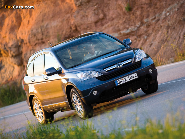 Honda CR-V (RE) 2006–09 wallpapers (640 x 480)