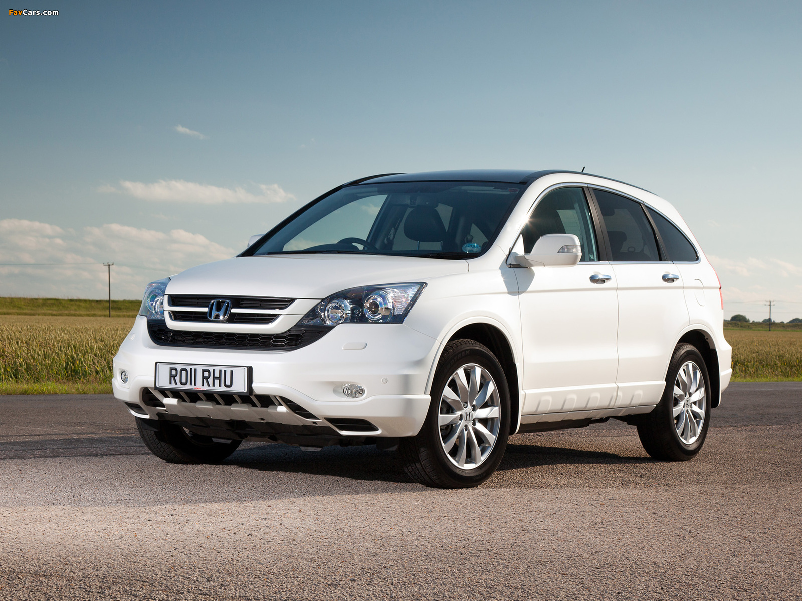 Honda CR-V UK-spec (RE) 2009–12 pictures (1600 x 1200)