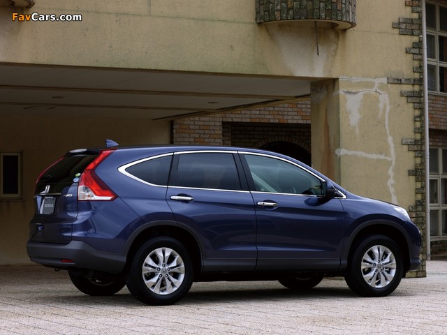 Honda CR-V JP-spec (RM) 2011 images (640 x 480)