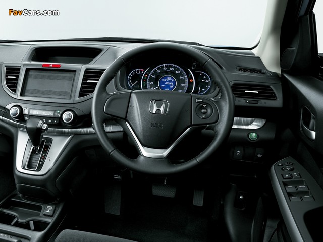Honda CR-V JP-spec (RM) 2011 pictures (640 x 480)