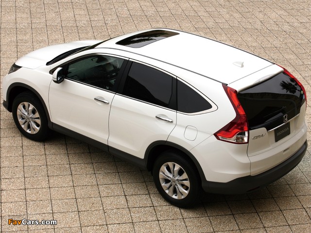 Honda CR-V JP-spec (RM) 2011 pictures (640 x 480)