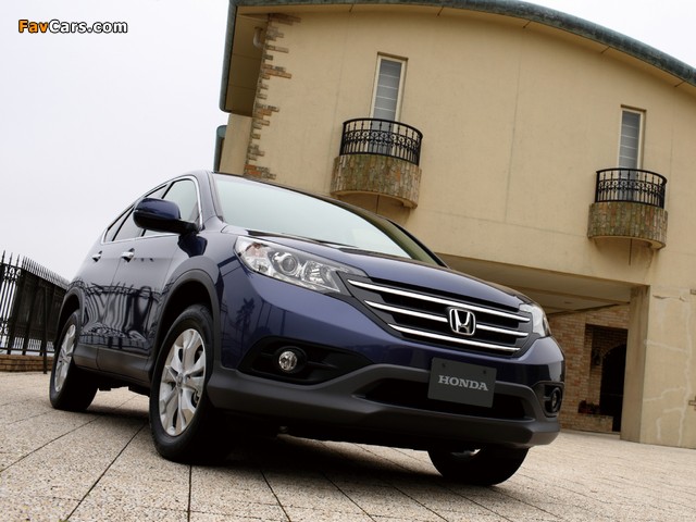 Honda CR-V JP-spec (RM) 2011 pictures (640 x 480)