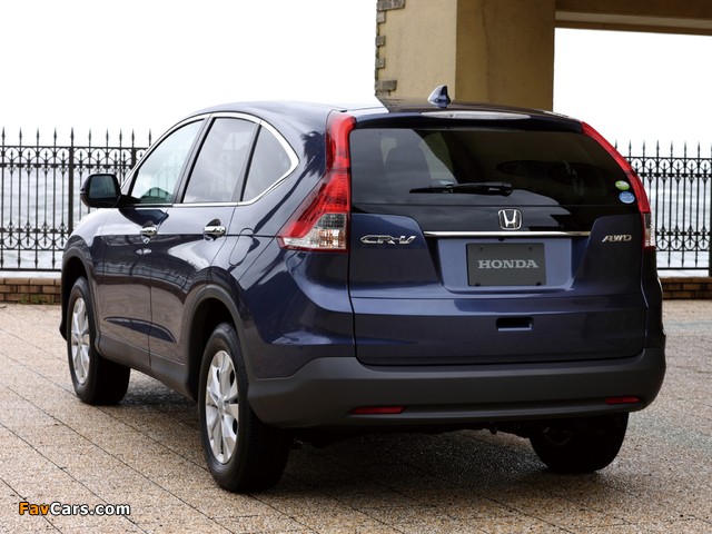 Honda CR-V JP-spec (RM) 2011 pictures (640 x 480)