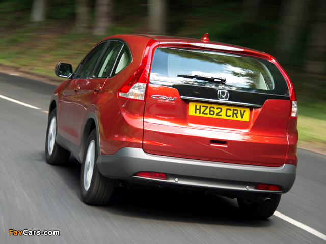 Honda CR-V UK-spec (RM) 2012 images (640 x 480)