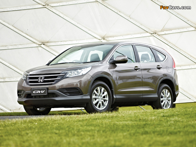 Honda CR-V AU-spec (RM) 2012 images (640 x 480)