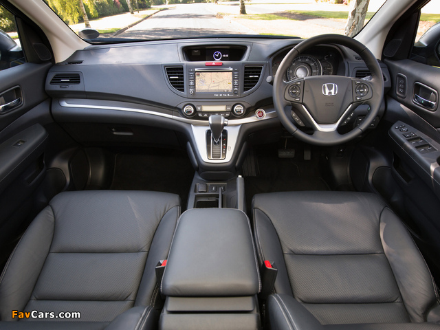 Honda CR-V UK-spec (RM) 2012 photos (640 x 480)