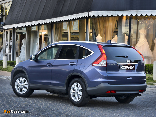 Honda CR-V ZA-spec (RM) 2012 pictures (640 x 480)