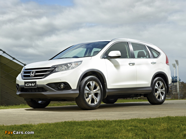 Honda CR-V AU-spec (RM) 2012 pictures (640 x 480)