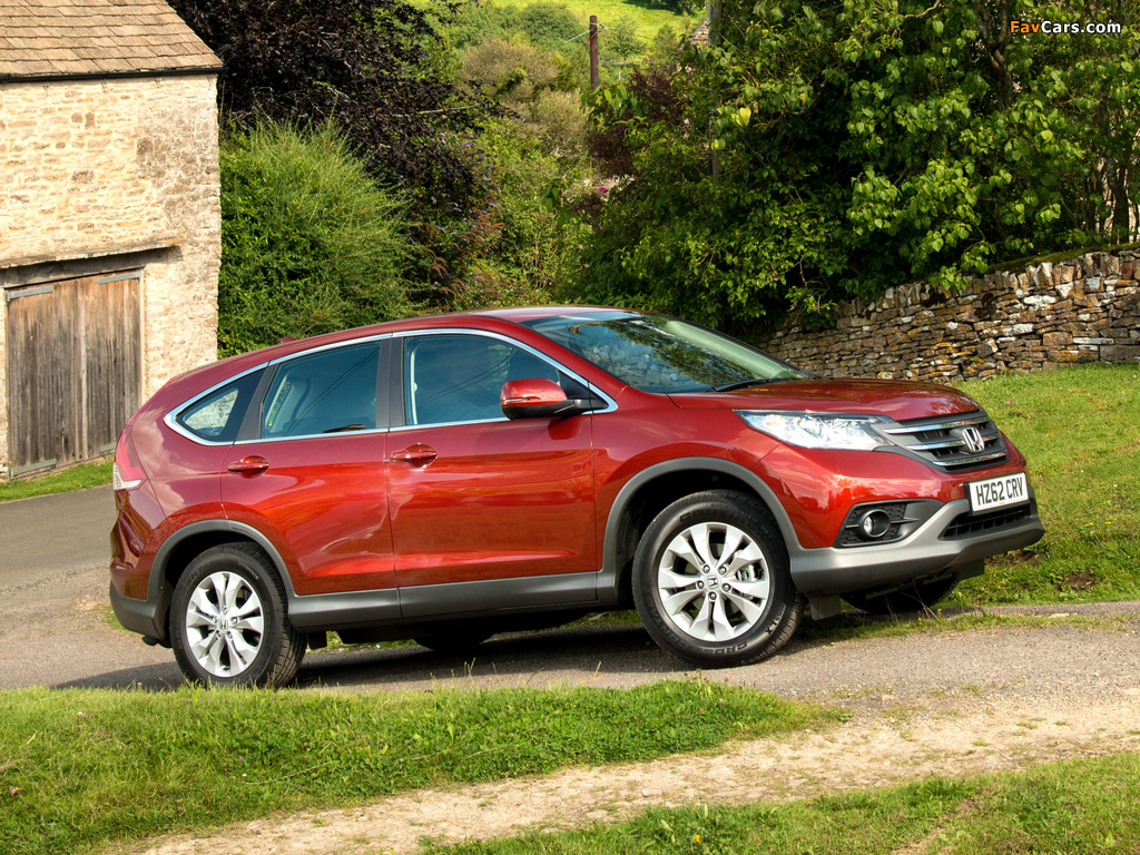 Honda CR-V UK-spec (RM) 2012 wallpapers (1024 x 768)