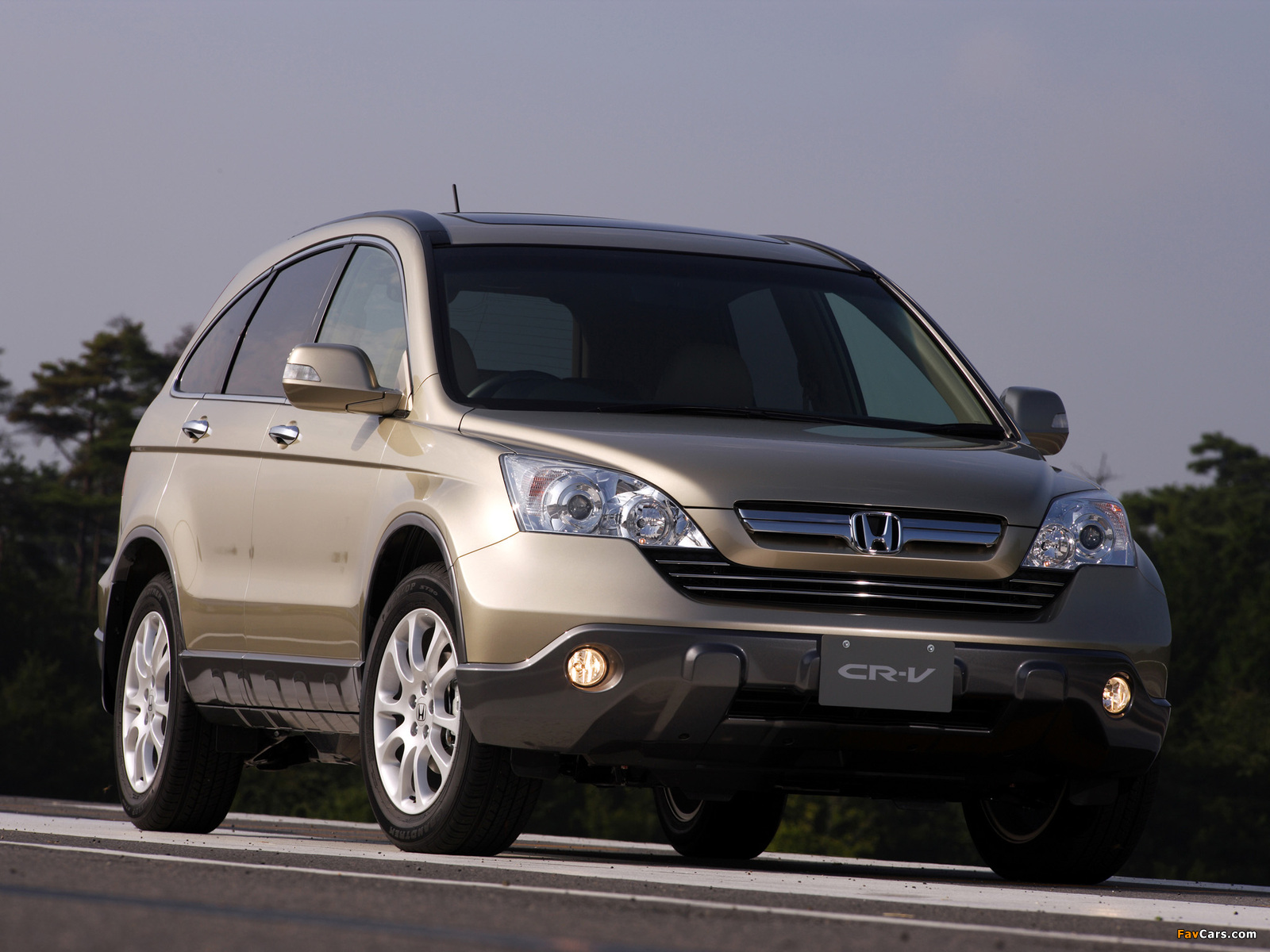 Images of Honda CR-V JP-spec (RE) 2006–09 (1600 x 1200)