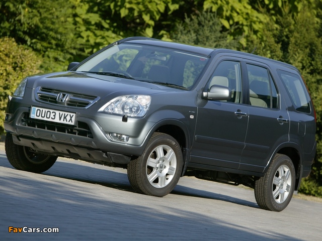 Photos of Honda CR-V UK-spec (RD5) 2001–07 (640 x 480)