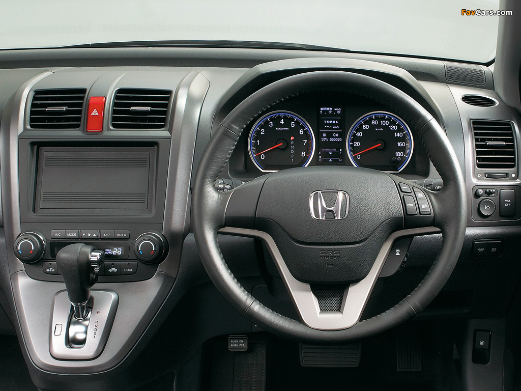 Photos of Honda CR-V JP-spec (RE) 2006–09 (1024 x 768)