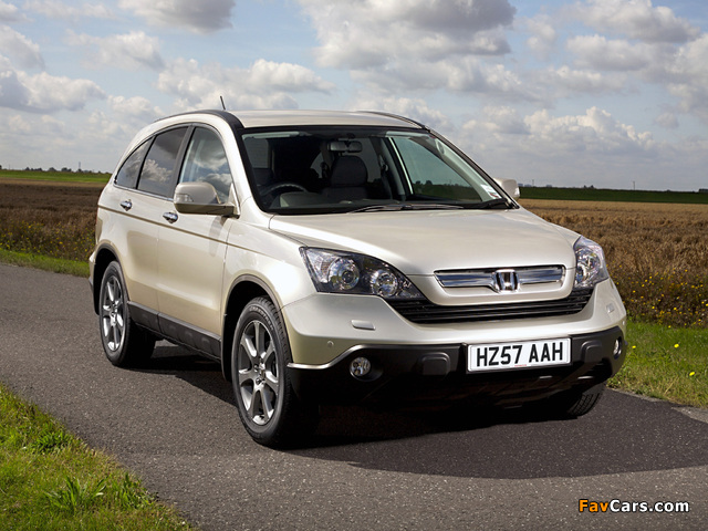 Photos of Honda CR-V UK-spec (RE) 2006–09 (640 x 480)