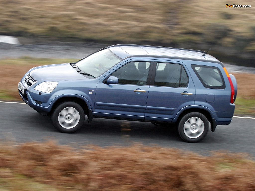 Pictures of Honda CR-V UK-spec (RD5) 2001–07 (1024 x 768)