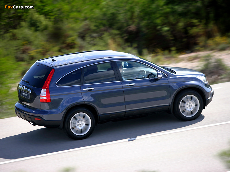 Pictures of Honda CR-V UK-spec (RE) 2006–09 (800 x 600)