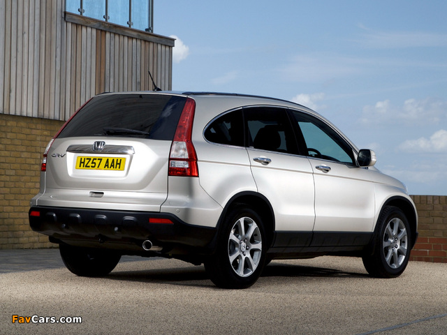 Pictures of Honda CR-V UK-spec (RE) 2006–09 (640 x 480)