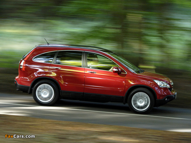 Pictures of Honda CR-V UK-spec (RE) 2006–09 (640 x 480)